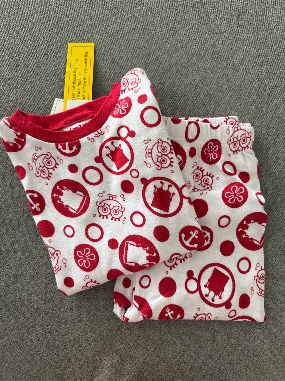 SpongeBob SquarePants x Product (Red) Kids Pajamas